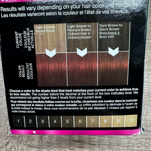 Lot Of 3 Schwarzkopf Hair Coloring 5.22 Ruby Red Color ULTIME - Picture 7 of 13